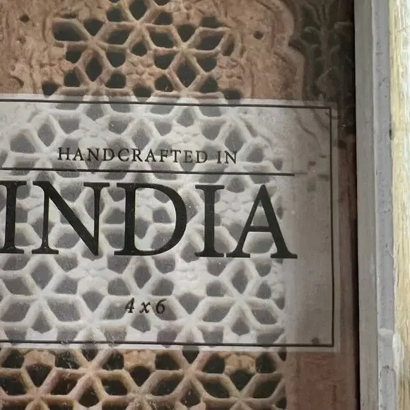 Wooden Picture Frames Distressed Look Set of 3 Different Sizes Farmhouse Cottage - Picture 13 of 16